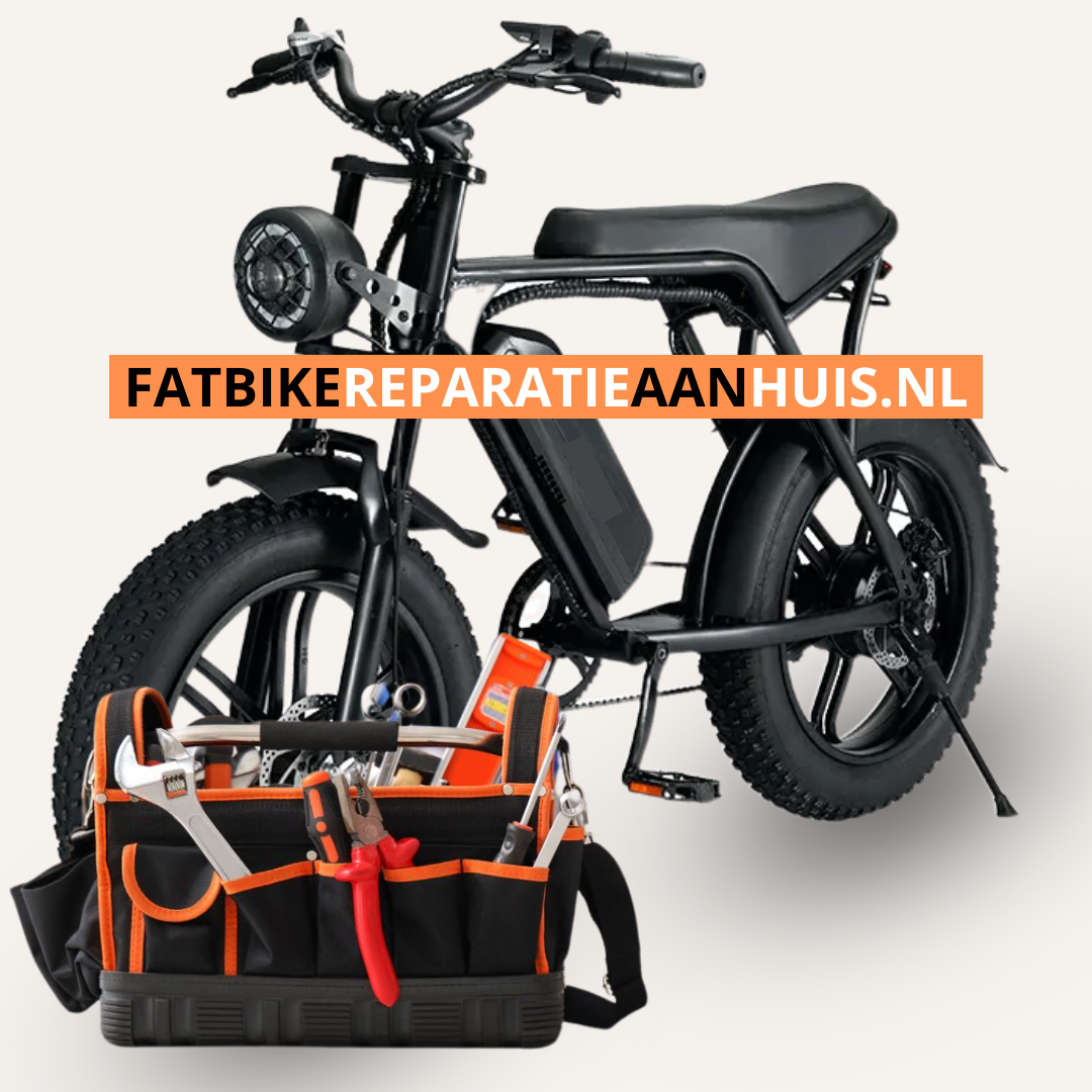 Fatbike lekke band reparatie